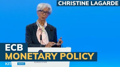 ECB will continue 1.8 trillion euros of 'asset purchase'; Lagarde gives growth outlook