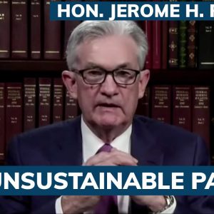 U.S. debt is not a problem now but it will be â€“ Fed Chair Jerome Powell