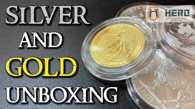 Silver and Gold Unboxing 2021 & Hero Bullion Review