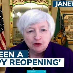 'We are not at risk of hyperinflation' — U.S. Treasury Secretary Janet Yellen