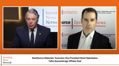 NextSource Materials’ Executive Vice President Brent Nykoliation Talks thyssenkrupp Offtake Deal