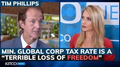 Minimum global corporate tax is a treaty and requires Congressional approval - Tim Philips