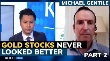 Gold stocks have highest cash flow ever, so why are stocks down? Michael Gentile (Pt. 2/2)