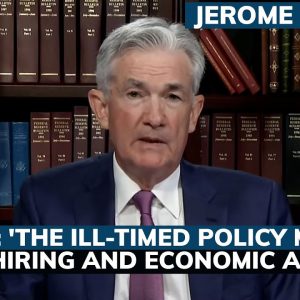 Fed's Powell talks dangers of a wrong monetary policy move