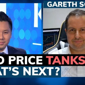 Why did gold price drop 2% today? More downside coming? Gareth Soloway on metals, stocks, Bitcoin