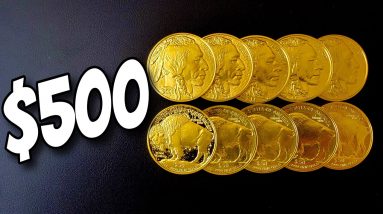 $500 In Gold Buffalos and Three Reasons To Buy Them
