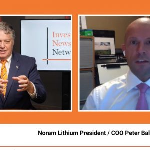 Noram Lithium President Peter Ball: Spectacular Resource Numbers and Big Year Ahead