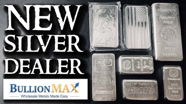 NEW Bullion Dealer With Cheap Silver! Bullion Max Unboxing and Review