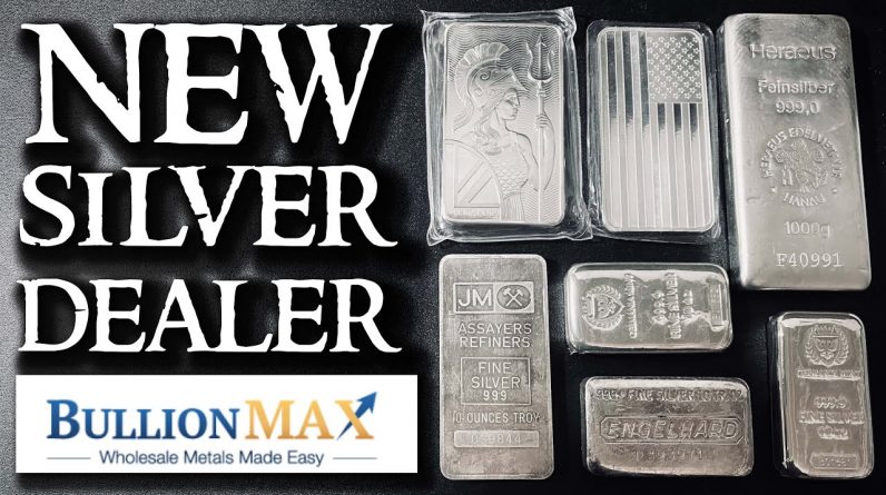 NEW Bullion Dealer With Cheap Silver! Bullion Max Unboxing and Review