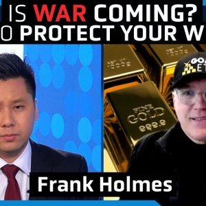 When war breaks out, own gold or Bitcoin? Frank Holmes predicts $3,000 for one of those
