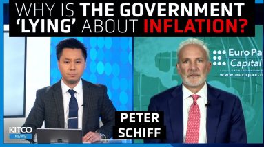 Peter Schiff: Fed’s real inflation weapon will crash markets; Fake CPI is only getting higher