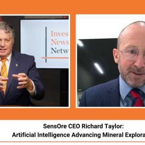 SensOre CEO Richard Taylor: Artificial Intelligence Advancing Mineral Exploration