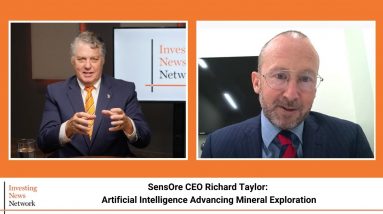SensOre CEO Richard Taylor: Artificial Intelligence Advancing Mineral Exploration