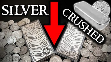 Silver Crushed Lower Today - IS THIS JUST THE BEGINNING?