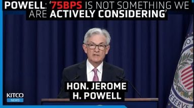 Fed’s Powell takes 75bps hike off the table in June