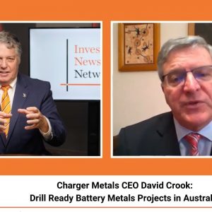 Charger Metals CEO David Crook: Drill Ready Battery Metals Projects in Australia