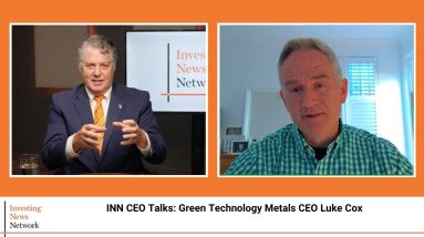 INN CEO Talks: Green Technology Metals CEO  Luke Cox