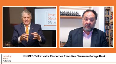 INN CEO Talks: Valor Resources Executive Chairman George Bauk