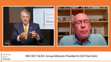 INN CEO TALKS:  Avrupa Minerals President & CEO  Paul Kuhn