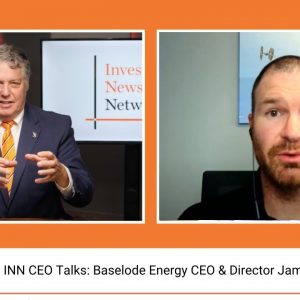 INN CEO Talks:  Baselode Energy CEO & Director James Sykes