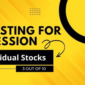 Should you invest in stocks during a recession? | Investing For Recession: 3/10 - Individual Stocks