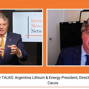 INN CEO TALKS: Argentina Lithium & Energy  President, Director & CEO  Nikolaos Cacos