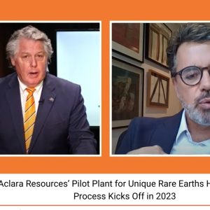 Aclara Resources’ Pilot Plant for Unique Rare Earths Harvesting Process Kicks Off in 2023