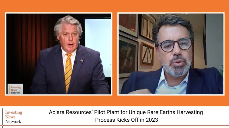 Aclara Resources’ Pilot Plant for Unique Rare Earths Harvesting Process Kicks Off in 2023