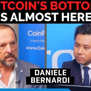 Bitcoin's bear market is almost over, this price will be the bottom - Daniele Bernardi