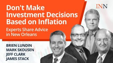 "Don't Make Investment Decisions Based on Inflation" — Experts Share Advice in New Orleans