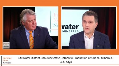 Stillwater District Can Accelerate Domestic Production of Critical Minerals, CEO says