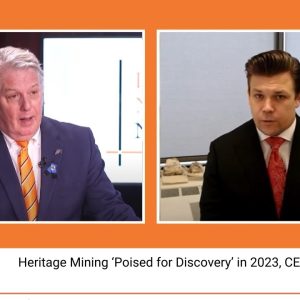 Heritage Mining ‘Poised for Discovery’ in 2023, CEO says