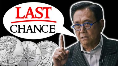 Robert Kiyosaki Says Last Chance to BUY SILVER - Stock Market to Crash!