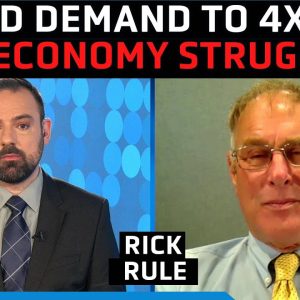 Gold demand 'will increase fourfold' as inflation, QE, debt and deficits impact U.S. - Rick Rule