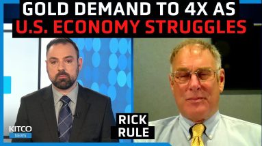 Gold demand 'will increase fourfold' as inflation, QE, debt and deficits impact U.S. - Rick Rule