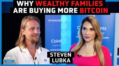 Wealthy investors are allocating more to Bitcoin, this is why - Steven Lubka (Pt 1/2)