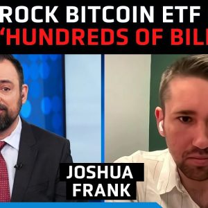 BlackRock spot Bitcoin ETF could pull in 'hundreds of billions' of dollars - The Tie CEO Josh Frank