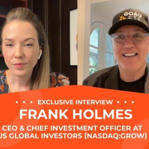 Frank Holmes: Gold Price Ready to Break Out, How to Pick Winning Stocks