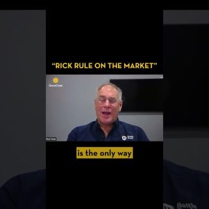 Rick Rule on the market. Full episode releasing tomorrow. Stay tuned #rickrule #financialeducation