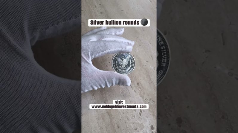 Get your silver rounds with Noble Gold Investments! #Silver #Coins #Rounds