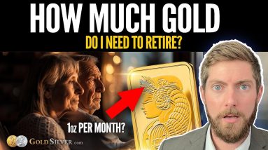 How Much Gold Do I Need To Retire? 1oz Per Month?