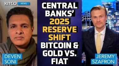 Sovereigns to Rebalance Reserves from Fiat to BTC & Gold in 2025, Price Upside Incoming | Deven Soni