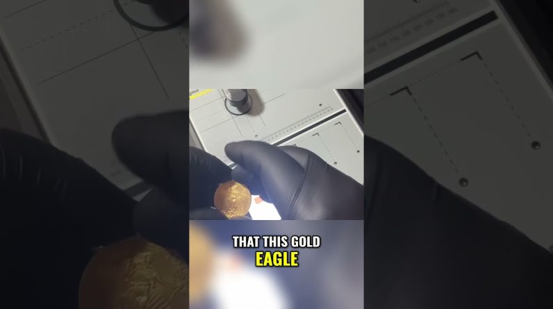 How to Easily Test Gold Coins & Bars #shorts #gold #coins